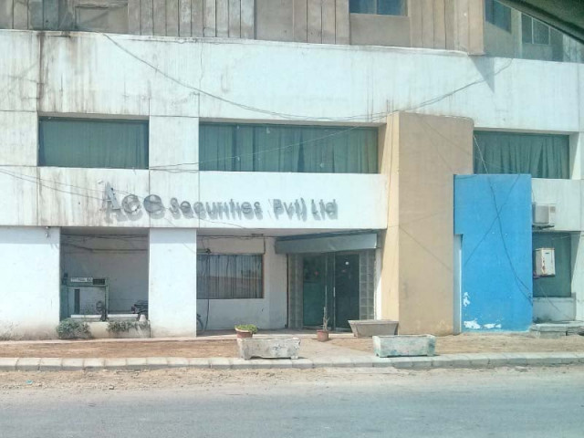 the kse suspended the operations of ace securities on april 27 after the brokerage house failed to respond to investors requests for share transfers and cash withdrawal photo express the kse suspended the operations of ace securities on april 27 after the brokerage house failed to respond to investors requests for share transfers and cash withdrawal photo express