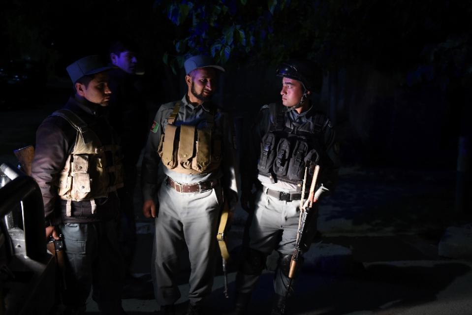officials claim seven hour gunfight left three attackers dead photo afp