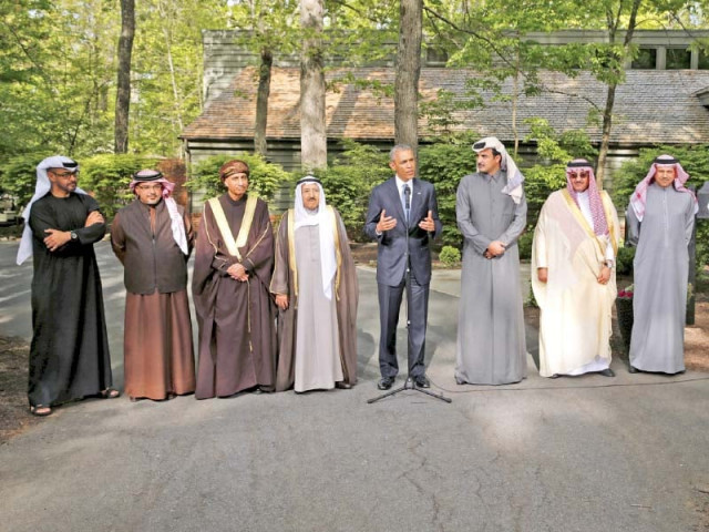 president obama speaks while hosting the gcc delegation at camp david photo reuters president obama speaks while hosting the gcc delegation at camp david photo reuters