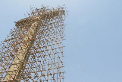 symbol of hope karachi to have bulletproof cross symbol of hope karachi to have bulletproof cross