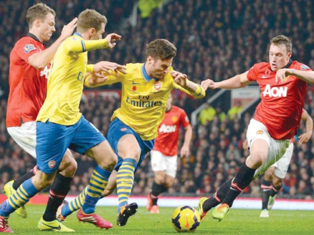 although it has been nine years since arsenal last tasted success at old trafford in the league wenger s side would be looking for a win to ensure that they finish above united and avoid the champions league play off ties photo afp although it has been nine years since arsenal last tasted success at old trafford in the league wenger s side would be looking for a win to ensure that they finish above united and avoid the champions league play off ties photo afp