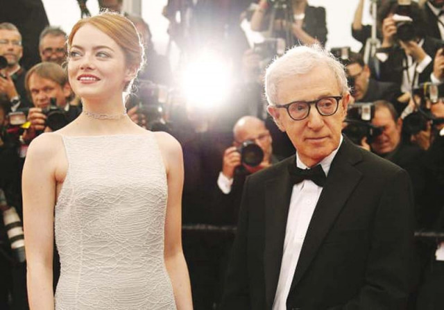 allen and cast member emma stone pose on the red carpet as they arrive for the screening of the film irrational man photo reuters allen and cast member emma stone pose on the red carpet as they arrive for the screening of the film irrational man photo reuters