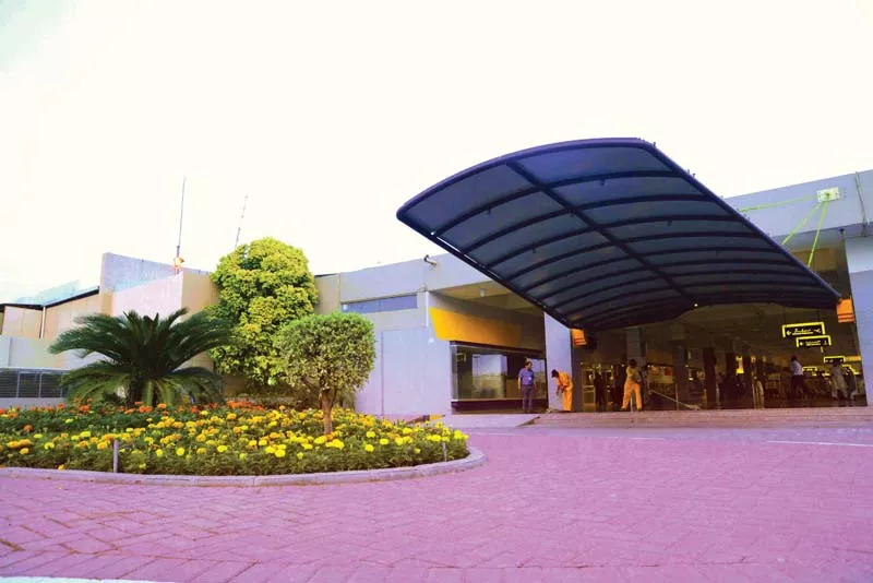 a view of the renovated entrance area photo express