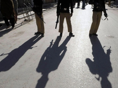 highhandedness dozens stage protest against police