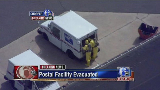 multiple postal service employees were medically evaluated for possible exposure to the unexplained odor at the facility photo reuters multiple postal service employees were medically evaluated for possible exposure to the unexplained odor at the facility photo reuters