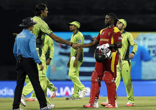 a file photo of a match between pakistan and zimbabwe photo reuters a file photo of a match between pakistan and zimbabwe photo reuters