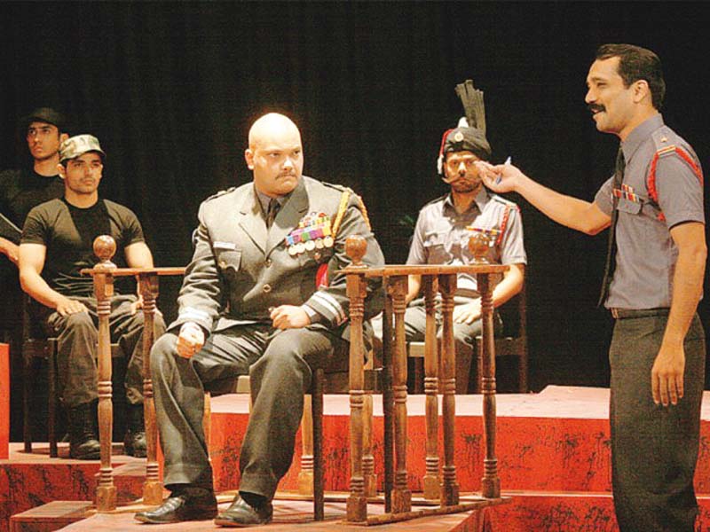shankar has proven his credentials as a director with plays such as court martial a scene from which is pictured above photos publicity
