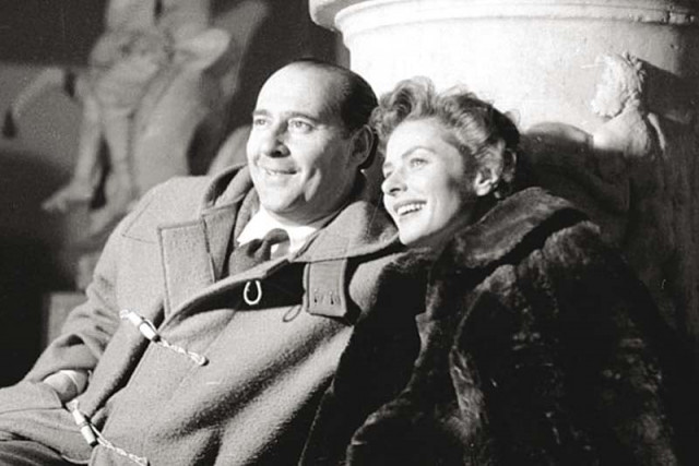 rossellini and bergman s affair started while they were both already married photo file