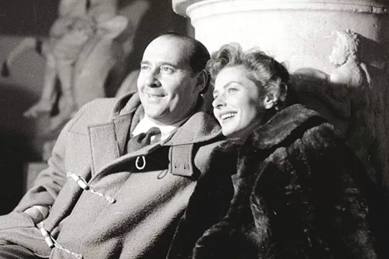 rossellini and bergman s affair started while they were both already married photo file rossellini and bergman s affair started while they were both already married photo file