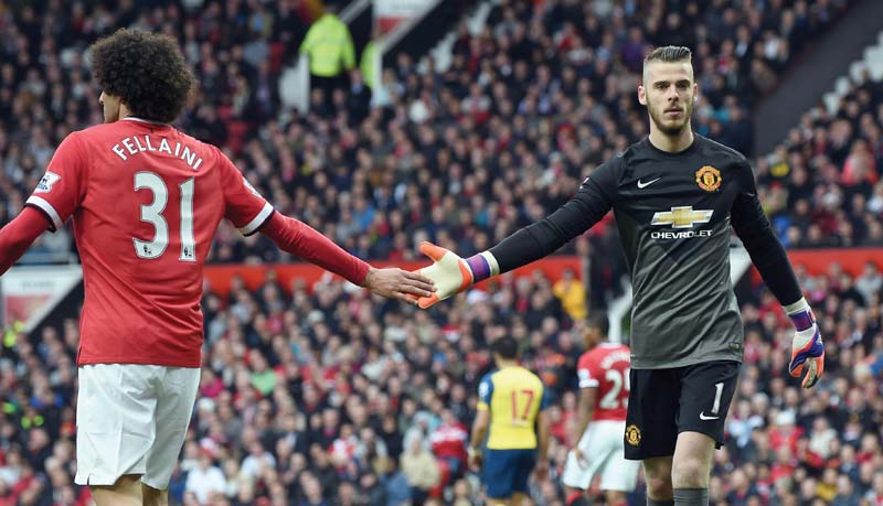 de gea could have played his last game with united after injury forced him off against arsenal and real madrid s reported interest in signing the spaniard photo afp