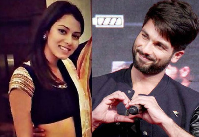 shahid kapoor and fiance mira rajput s first photo together