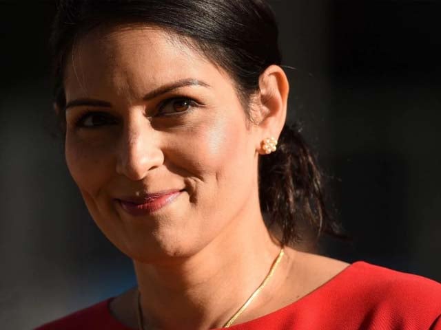 britain 039 s home secretary priti patel attends the final day of the annual conservative party conference photo afp