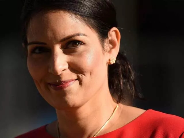 britain 039 s home secretary priti patel attends the final day of the annual conservative party conference photo afp britain 039 s home secretary priti patel attends the final day of the annual conservative party conference photo afp