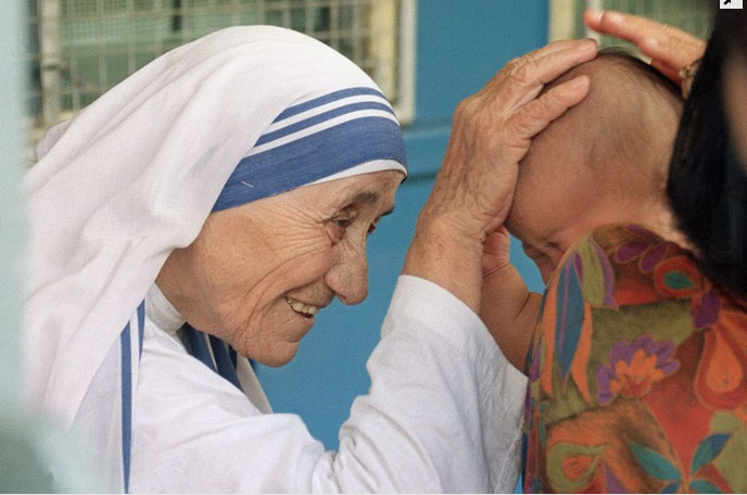 known across the world for her charity work mother teresa was awarded the nobel peace prize in 1979 photo afp