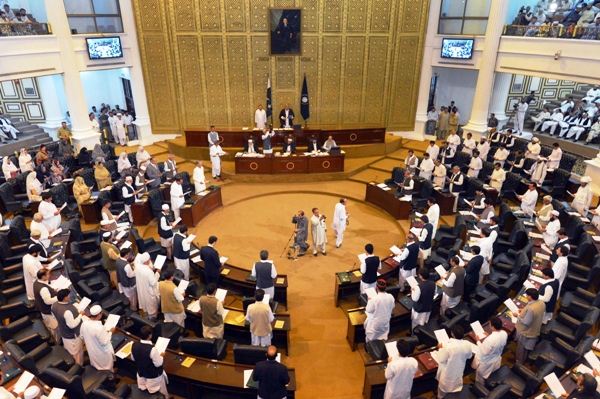 an empty floor fruitless k p assembly session adjourned