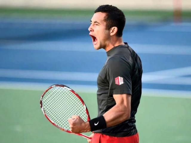 england born samir iftikhar s highest ranking in the national collegiate athletes association is 33 out of 125 tennis players photo courtesy samir iftikhar