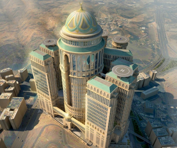 the abraj kudai according to the design plan photo courtesy dar al handasah