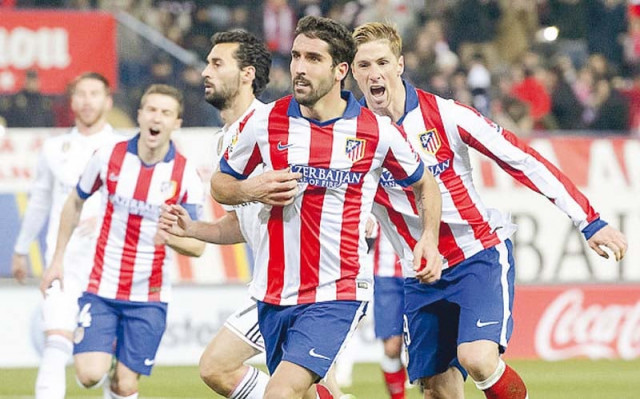atletico madrid need just one point to secure third place and avoid the play offs next season while valencia and sevilla are vying for fourth place on the spanish leagues final day photo afp atletico madrid need just one point to secure third place and avoid the play offs next season while valencia and sevilla are vying for fourth place on the spanish leagues final day photo afp