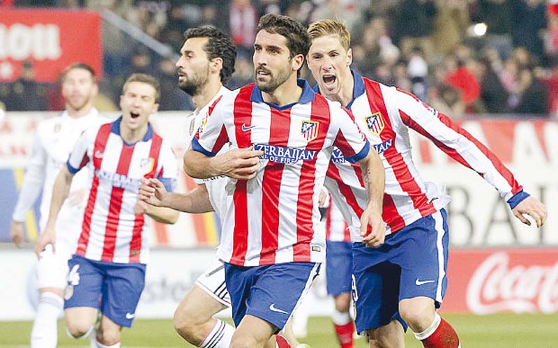 atletico madrid need just one point to secure third place and avoid the play offs next season while valencia and sevilla are vying for fourth place on the spanish leagues final day photo afp