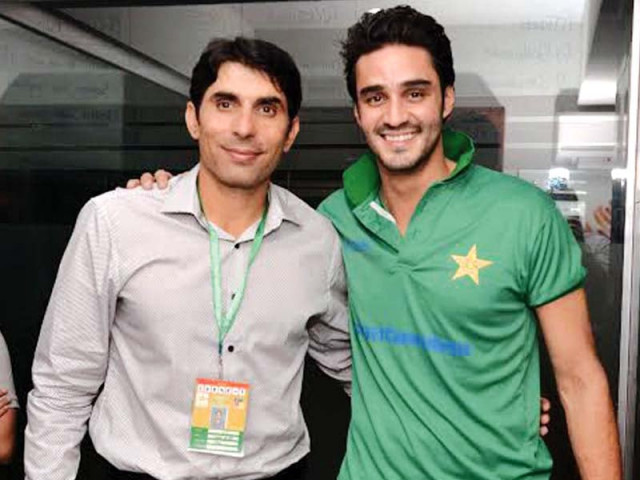 misbahul haq with sikandar rizvi misbahul haq with sikandar rizvi