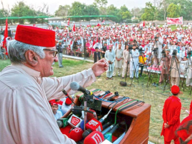 anp s asfandyar wali addresses a rally in tehmash khan stadium photo muhammad iqbal express anp s asfandyar wali addresses a rally in tehmash khan stadium photo muhammad iqbal express