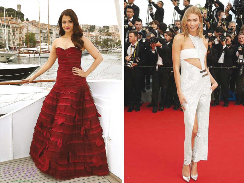 aishwarya rai bachchan and karlie kloss were among the attendees at the cannes film festival photos file