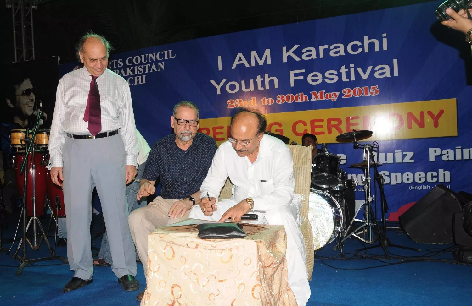 education department and arts council sign mou to make the arts mandatory for secondary classes photo mohammad noman express education department and arts council sign mou to make the arts mandatory for secondary classes photo mohammad noman express