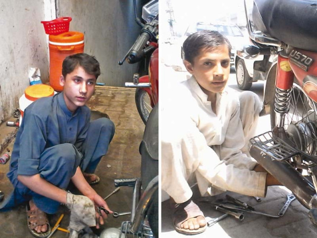 zaryaab right and salman left work hard to make a living for their families photos mahwish qayyum express zaryaab right and salman left work hard to make a living for their families photos mahwish qayyum express