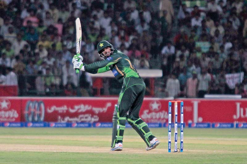 while mukhtar s playing style may not be classified as elegant his hand and eye coordination is impeccable as he smashes any ball in his hitting zone with minimal feet movement photo shafiq malik express