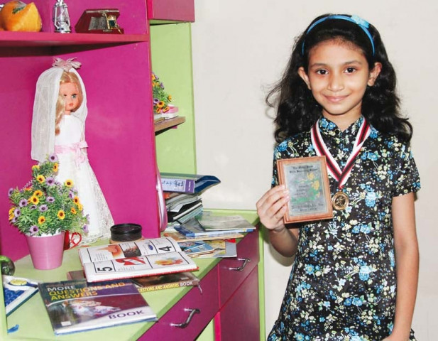 azwa arif a student at mama parsi school will give an oral presentation on bridging cultures among people with special needs at the iearn conference in brazil photo aysha saleem express azwa arif a student at mama parsi school will give an oral presentation on bridging cultures among people with special needs at the iearn conference in brazil photo aysha saleem express
