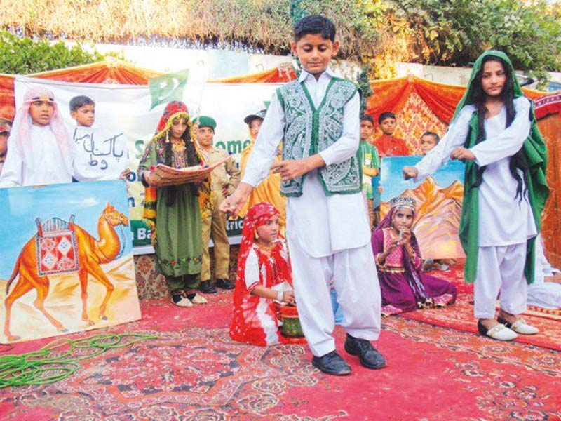 children put on a traditional dance performance at the sweet home orphanage in sukkur benazir bhutto decided to establish these homes to give orphans free accommodation and meals as well as good quality education and healthcare photo file