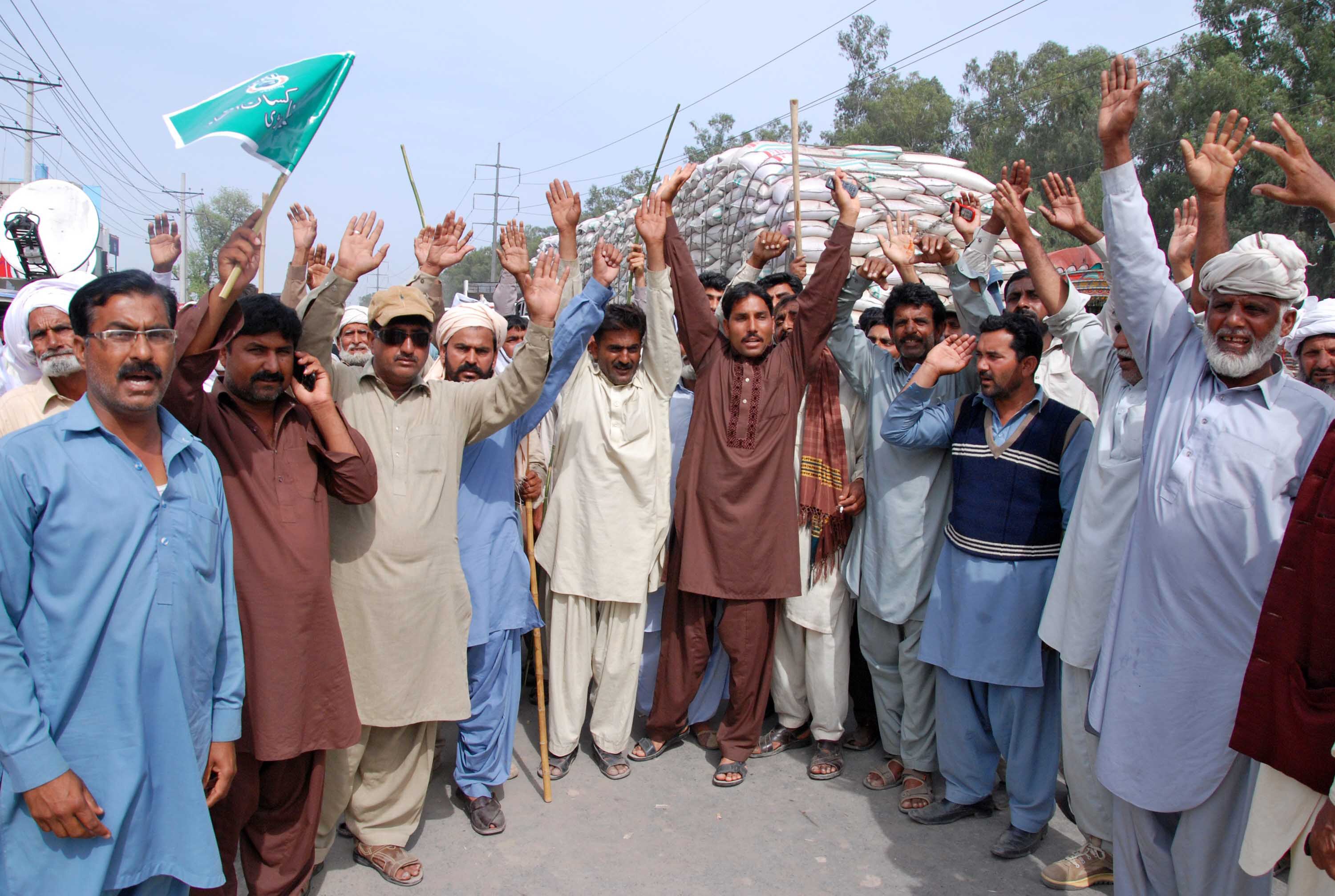 a file photo of farmers protesting photo shahbaz malik