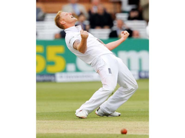 in only his 10th test 23 year old stokes hit the fastest century in a lord s test a swashbuckling 101 from 92 balls with 15 fours and three sixes photo afp in only his 10th test 23 year old stokes hit the fastest century in a lord s test a swashbuckling 101 from 92 balls with 15 fours and three sixes photo afp