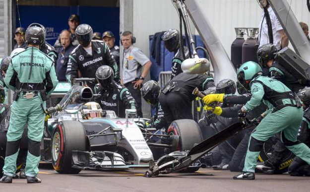 hamilton had the race under control until the safety car was deployed some 14 laps from the end photo reuters