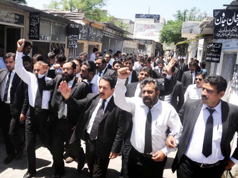 lawyers also condemned the registration of an fir against their deceased colleagues by the culprit photo online