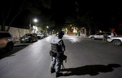 blasts gunfire as insurgents attack kabul diplomatic area