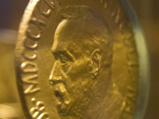 the nobel prize winning medal photo reuters file the nobel prize winning medal photo reuters file