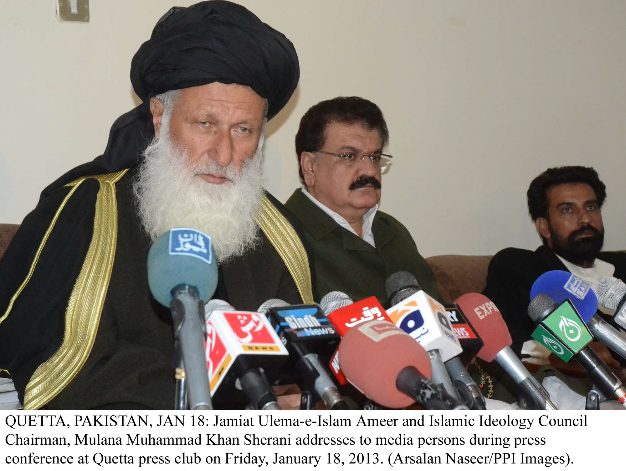 maulana sheerani s demand that the government protect religious minorities is really welcoming photo ppi