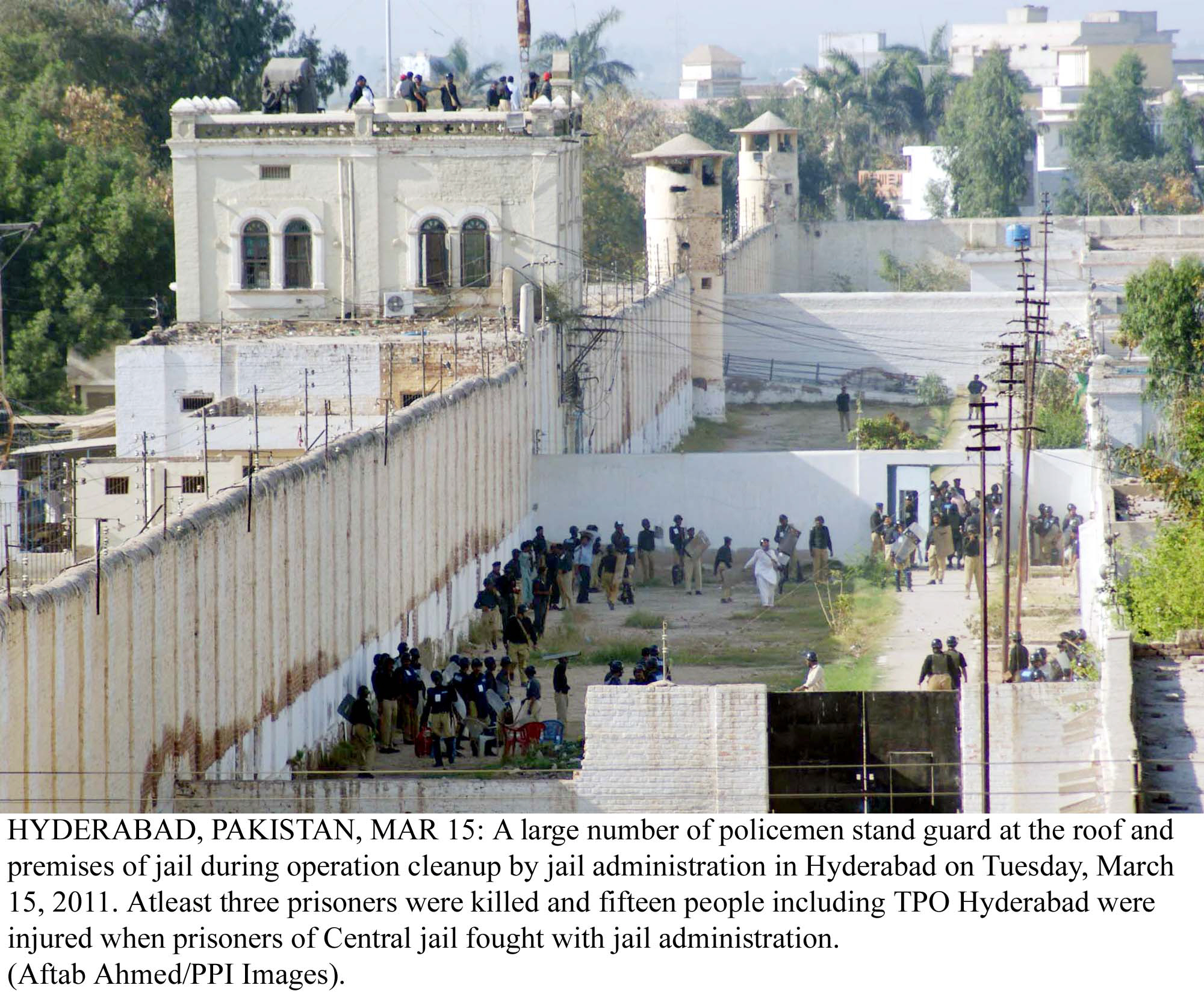 a topshot of the hyderabad central jail photo ppi