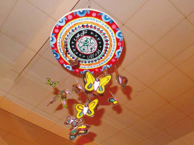 truck art colour with a dash of humour