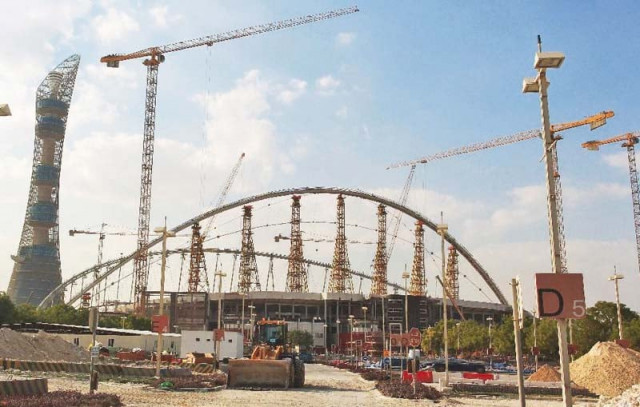 an investigation by international law firm dla piper showed that about 964 construction workers from bangladesh india and nepal had died in qatar photo afp