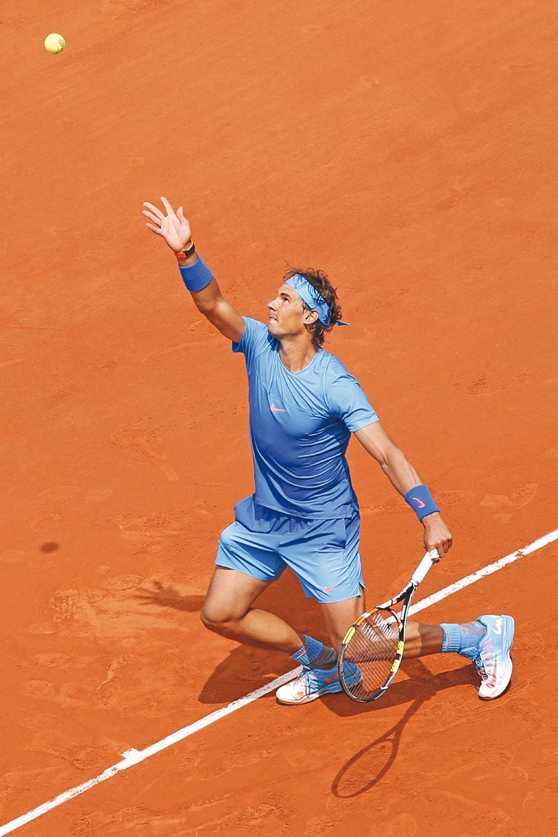 rafael nadal recorded his 68th win at rolland garros with only one loss in the tournaments history after defeating compatriot nicolas almagro on thursday photo afp