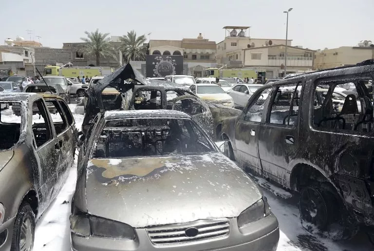 damaged cars are seen after a car exploded near a shia mosque in saudi arabia 039 s dammam may 29 2015 photo reuters damaged cars are seen after a car exploded near a shia mosque in saudi arabia 039 s dammam may 29 2015 photo reuters