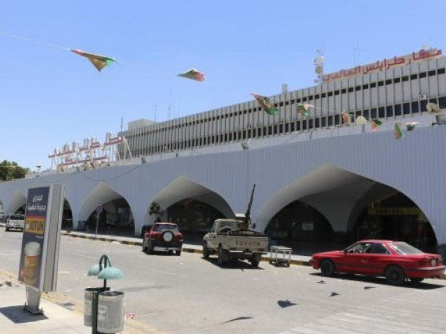 a general view of the front of the airport is seen after a shelling at tripoli international airport photo reuters a general view of the front of the airport is seen after a shelling at tripoli international airport photo reuters