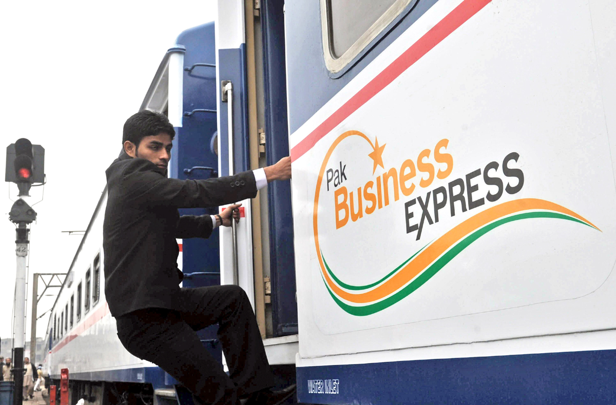 in an effort to protect its market strength the business express management recently unveiled new services including a pick and drop service in lahore photo afp