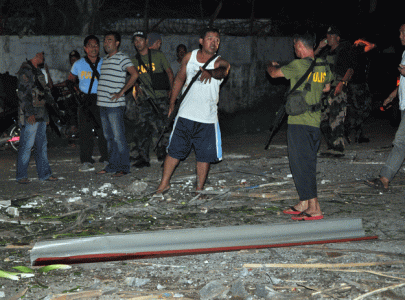15 wounded in mosque attack at philippine police camp