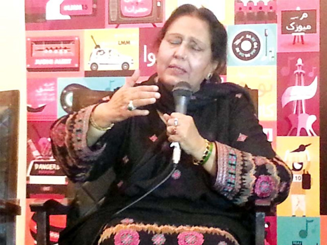suraiya multanikar got her name after singing the multani kafi to perfection photo file suraiya multanikar got her name after singing the multani kafi to perfection photo file