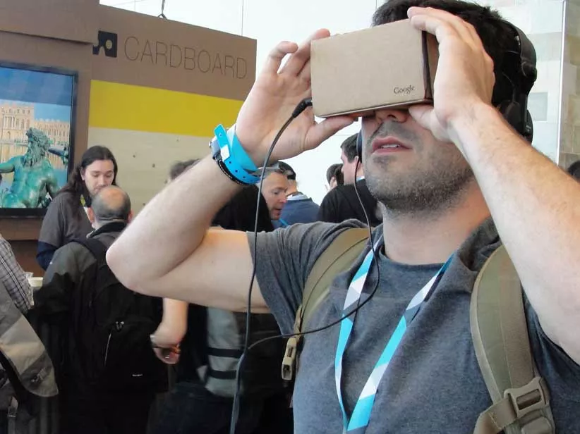 playfully named google cardboard it debuted last year at the internet giant s annual developer s conference photo afp playfully named google cardboard it debuted last year at the internet giant s annual developer s conference photo afp