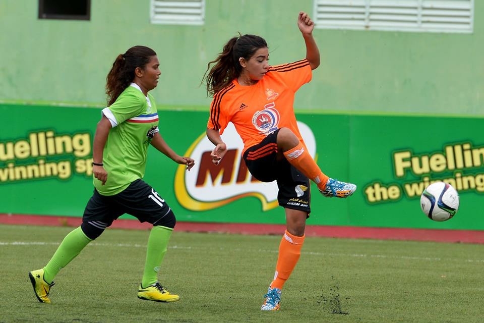 shahlyla baloch in action in maldives photo raheela zarmeen