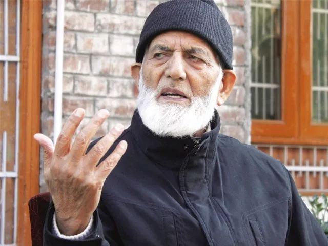 syed ali geelani photo afp syed ali geelani photo afp